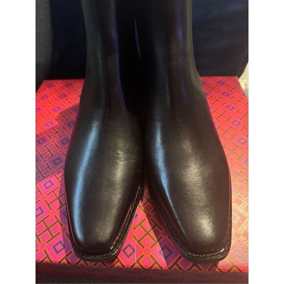 Tory Burch Chelsea ankle boot 45mm calf leather size 8 new in box - Picture 7 of 10